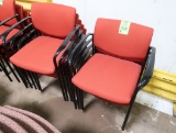 office guest chairs, stackable