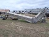 inclined conveyor, belt is missing