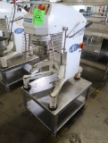 ABS 20 qt mixer w/ bowl guard, on stainless stand