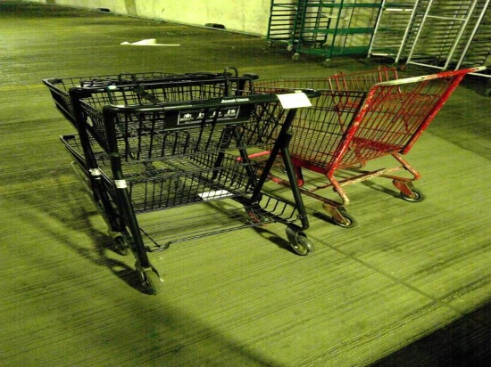 Assorted Shopping Carts