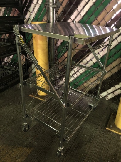 Stainless Top Metro Cart