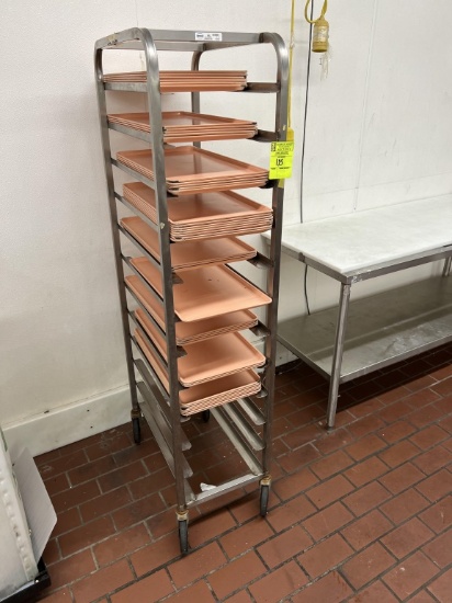 Meat Rack with Meat Trays