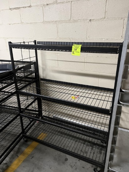 4 Tier Metal Merchandisers