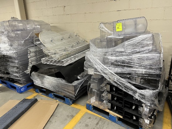 Large group of Bulk Bins and Shelving Sliders