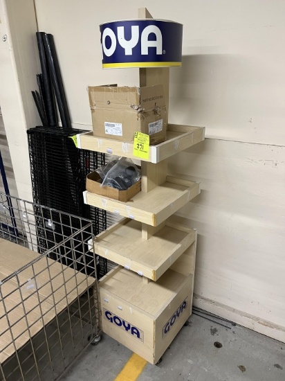 Goya 4 Tier Merchandiser