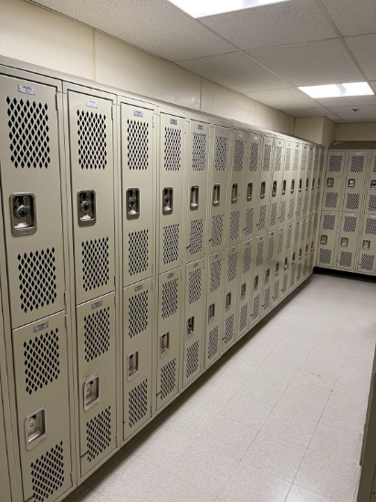 106 Doors of Metal Lockers