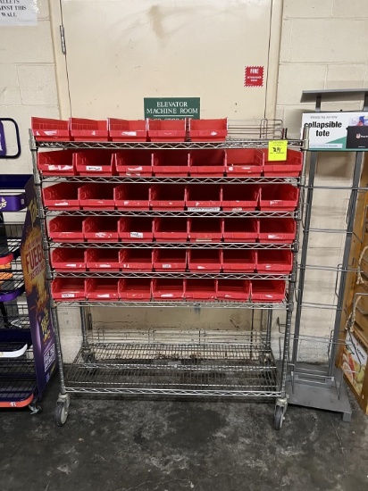 Metro Rack with Hardware Bins