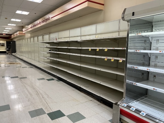 68ft Run of Streater Shelving