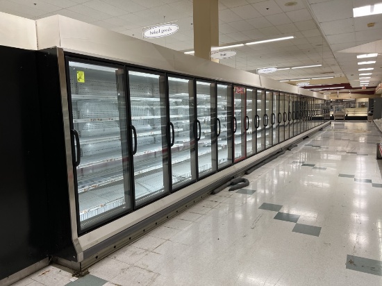 33 Door Run of 2001 Hussmann Low Temps