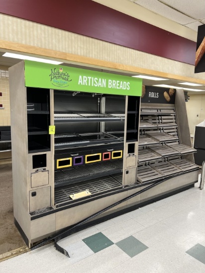 Wood Bakery Display