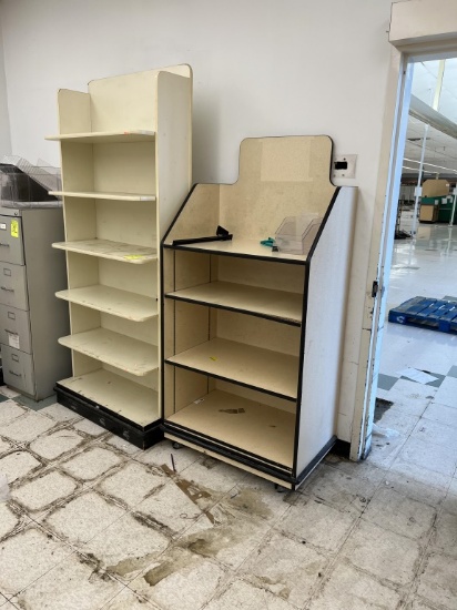 Wood End Cap Merchandiser