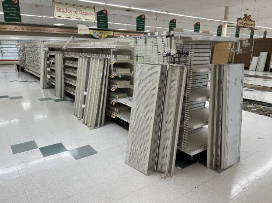 40ft Run of Streater Shelving