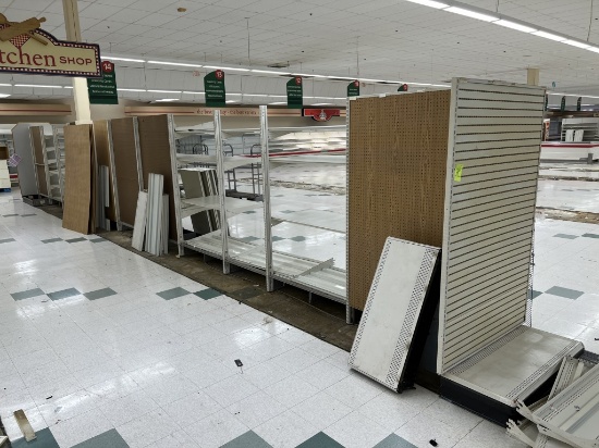 11 Sections of Streater Shelving Parts