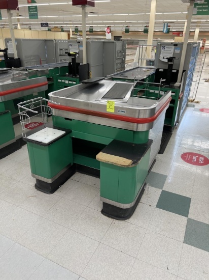 Pan Oston Dual Belt Checklane (No POS System)