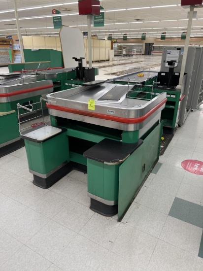 Pan Oston Dual Belt Checklane (No POS System)