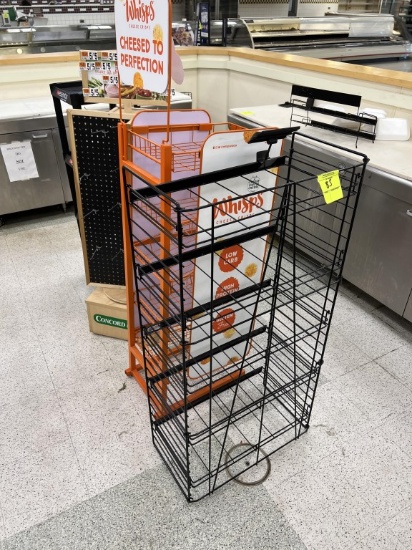 Group of assorted merchandisers