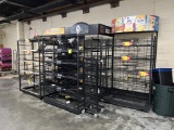 Group of End Caps and Metal Merchandisers