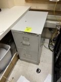 2 Drawer Metal File Cabinet