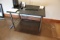 Metal Framed Wood Top Desk