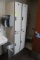4 Door Locker System, Soap And Paper Towel Dispenser