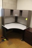 Desk W/ Overshelf