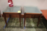 Glass Top Side Tables