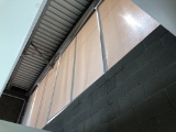 Group Of Roll-Up Window Coverings