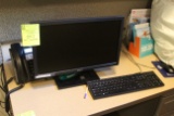 Dell Monitor W/ Keyboard And Mouse
