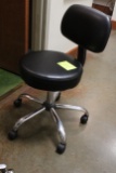 Exam Stool W/ Back Rest