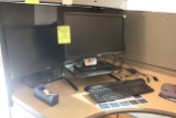 Dell Monitor, Keyboard, Mouse