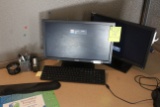 (2) Dell Monitors, Keyboard, Mouse