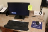 Dell Monitor, Keyboard, Mouse