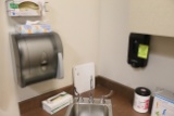 Soap And Paper Towel Dispenser