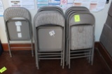 Padded Metal Folding Chairs