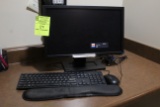 Dell Monitor, Keyboard, Mouse