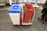 (2) Carts W/ Sharps Containers