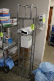 Narrow Stainless Shelving Unit (Contents Not Included)!