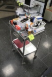 Stainless Steel Cart And Contents