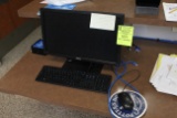 Dell Monitor, Keyboard, Mouse