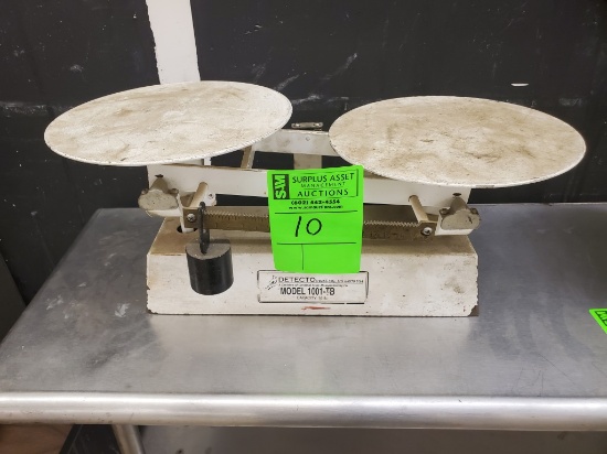 Detecto 1001TB 16 Lb. Baker Dough Scale