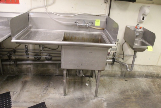 Stainless Steel Single Basin Sink