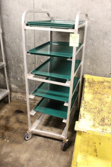 Small Channel Rack W/ Plastic Trays