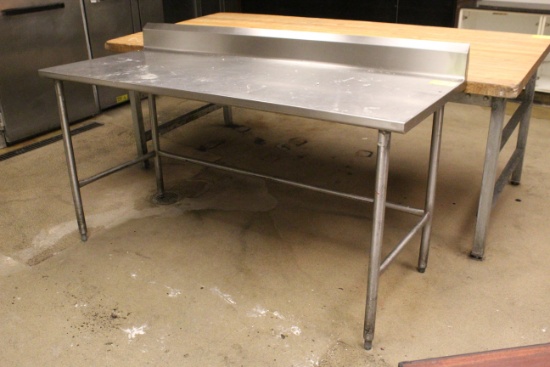 6' Stainless Steel Table