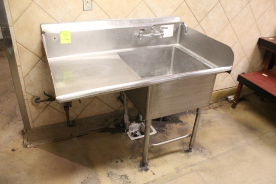 Stainless Steel Single Basin Sink