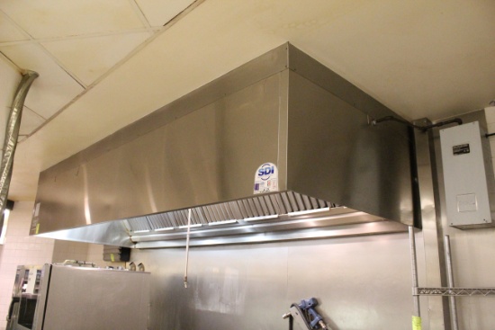 12' Kitchen Exhaust Hood W/ Ansul