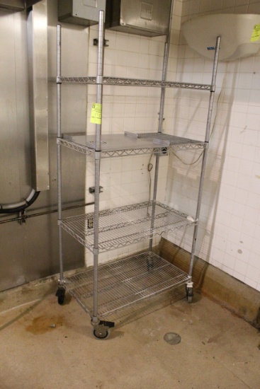 3' Metro Rack On Casters