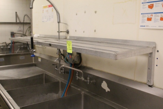4' Aluminum Wall Shelves