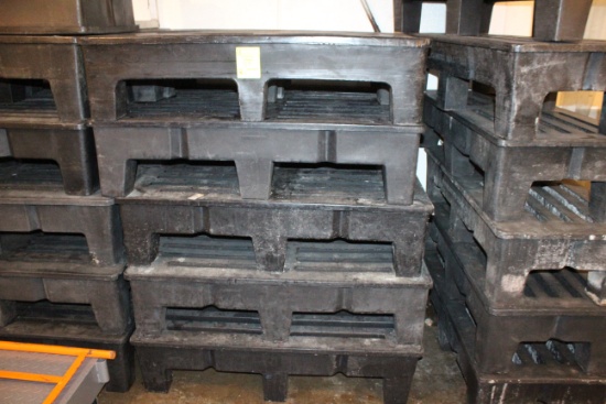 4' Plastic Dunnage Racks