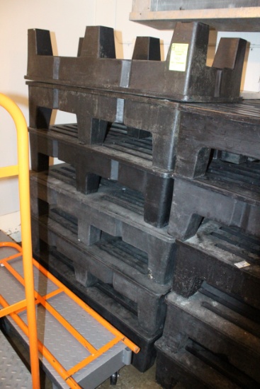4' Plastic Dunnage Racks
