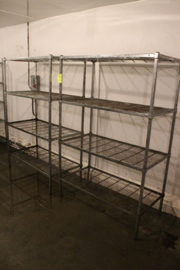 4' Aluminum Storage Racks